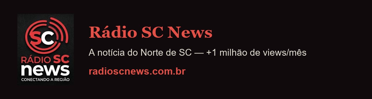 Rádio SC News — a notícia do Norte de SC · radioscnews.com.br
